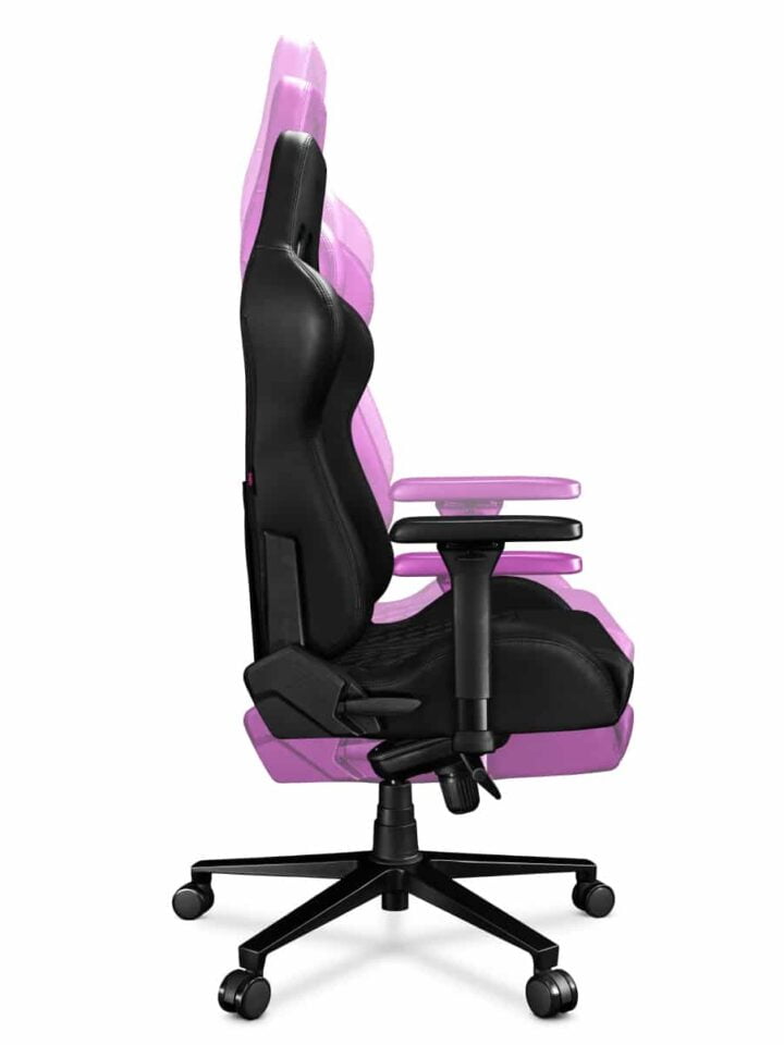 Fotel gamingowy YUMISU 2050 Magnetic Real Leather BLACK - obrazek 11