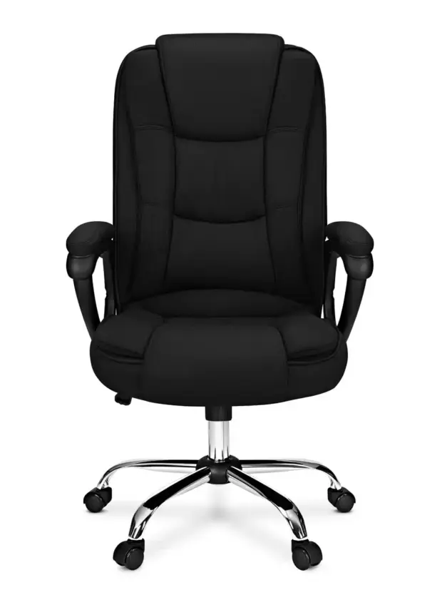 Fotel biurowy Ambiente Materiałowy Czarny