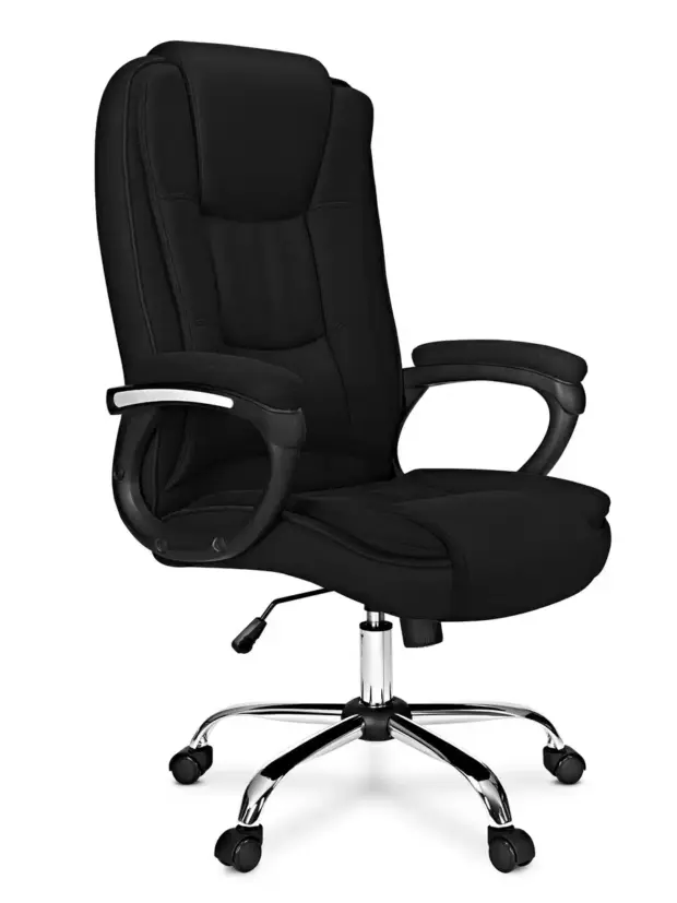 Fotel biurowy Ambiente Materiałowy Czarny