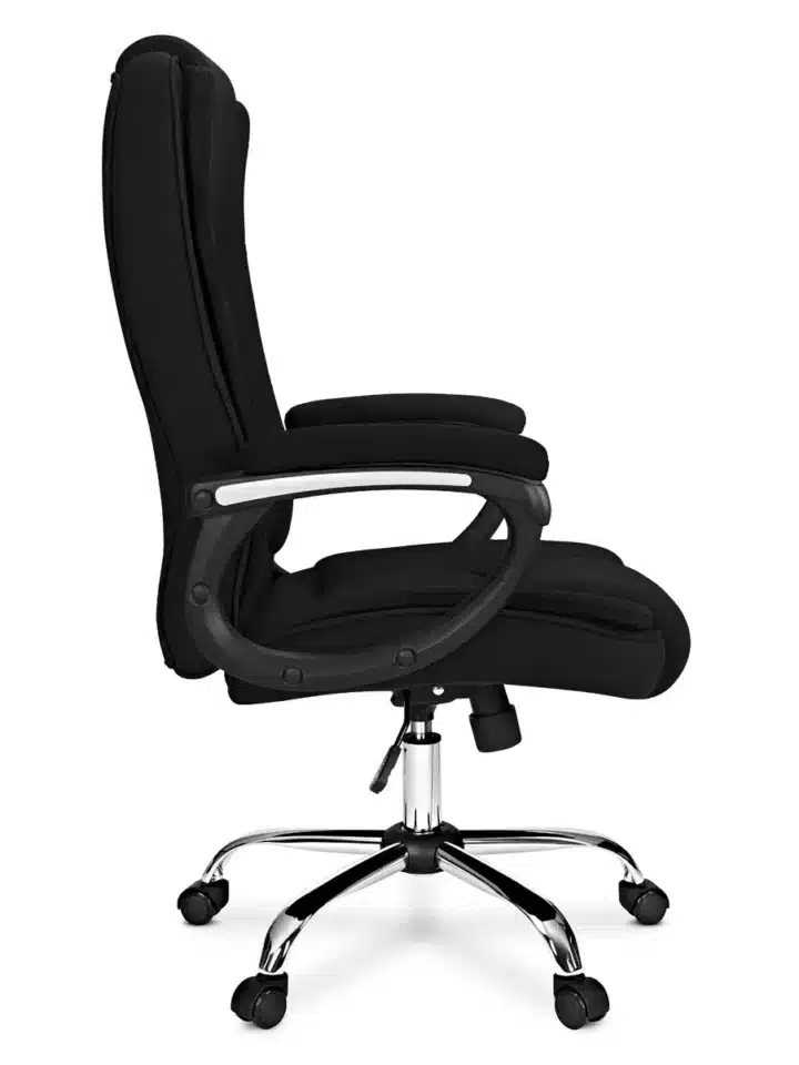 Fotel biurowy Ambiente Materiałowy Czarny - obrazek 3