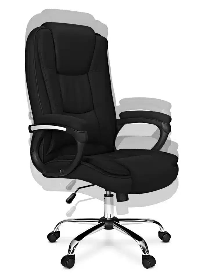 Fotel biurowy Ambiente Materiałowy Czarny - obrazek 4