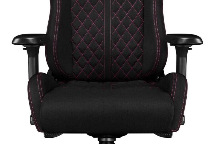 Fotel gamingowy YUMISU 2050 Magnetic Tkanina BLACK/PINK - obrazek 19