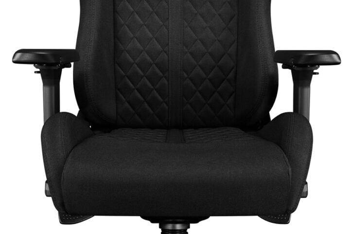 Fotel gamingowy YUMISU 2050 Magnetic Tkanina BLACK/BLACK - obrazek 19