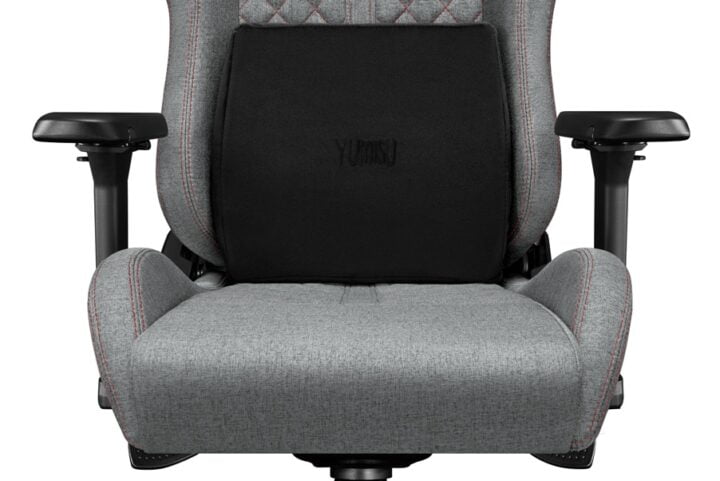 Fotel gamingowy YUMISU 2050 Magnetic Tkanina CLOUD/RED - obrazek 16