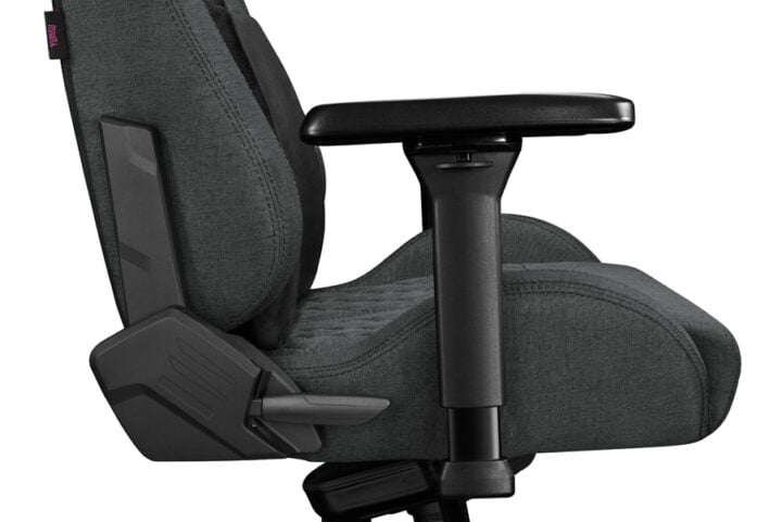 Fotel gamingowy YUMISU 2050 Magnetic Tkanina GRAY/BLACK - obrazek 17