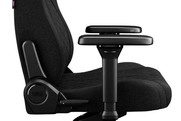 Fotel gamingowy YUMISU 2055 Magnetic Tkanina BLACK/BLACK - obrazek 15