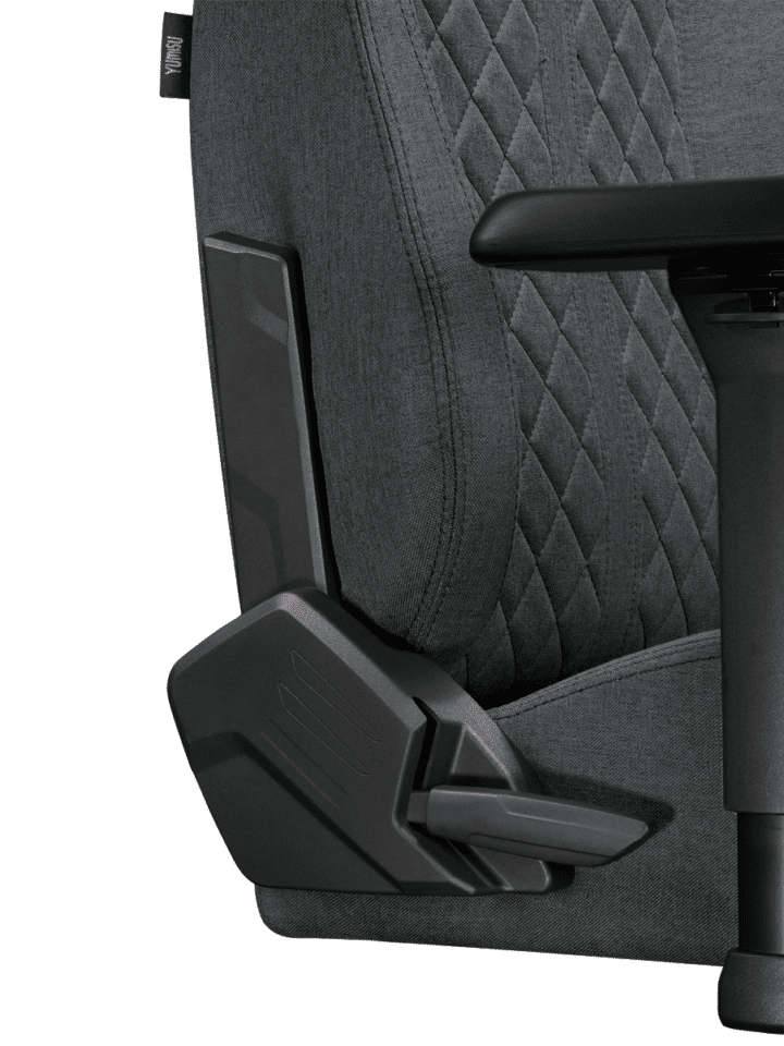 Fotel gamingowy YUMISU 2052 Magnetic Tkanina GRAY/BLACK - obrazek 17