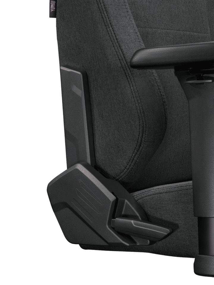 Fotel gamingowy YUMISU 2054 Magnetic Tkanina GRAY/BLACK - obrazek 17