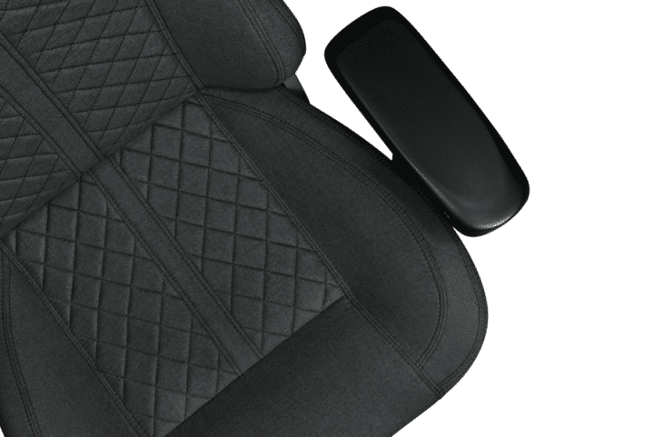 Fotel gamingowy YUMISU 2052 Magnetic Tkanina GRAY/BLACK - obrazek 16
