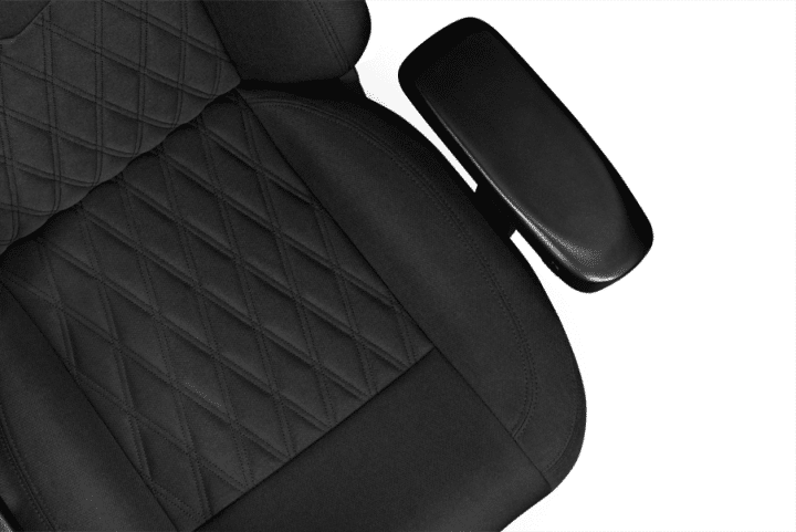 Fotel gamingowy YUMISU 2053 Magnetic Tkanina BLACK/BLACK - obrazek 16