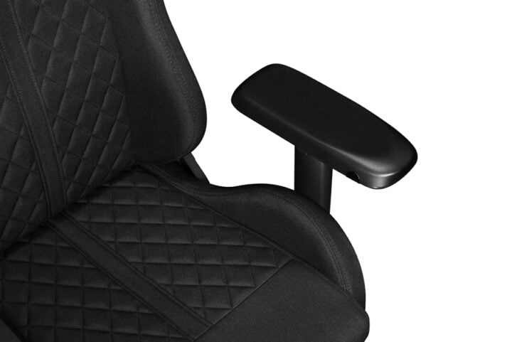 Fotel gamingowy YUMISU 2050 Magnetic Tkanina BLACK/BLACK - obrazek 15