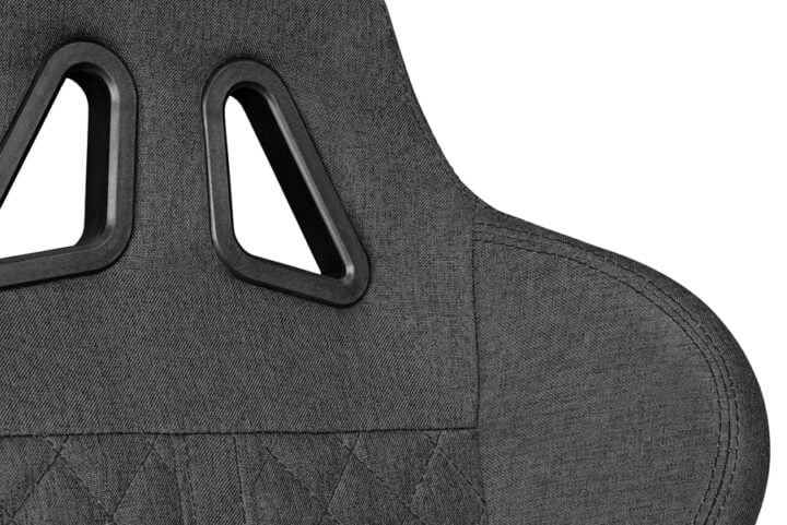 Fotel gamingowy YUMISU 2050 Magnetic Tkanina GRAY/BLACK - obrazek 11