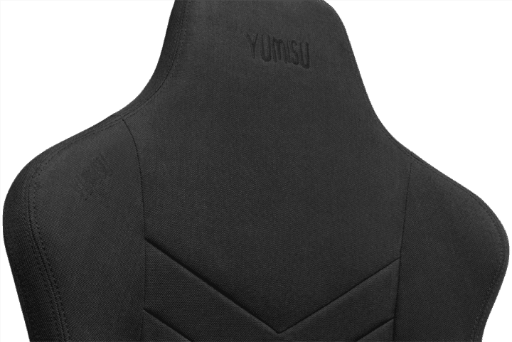 Fotel gamingowy YUMISU 2053 Magnetic Tkanina BLACK/BLACK - obrazek 12