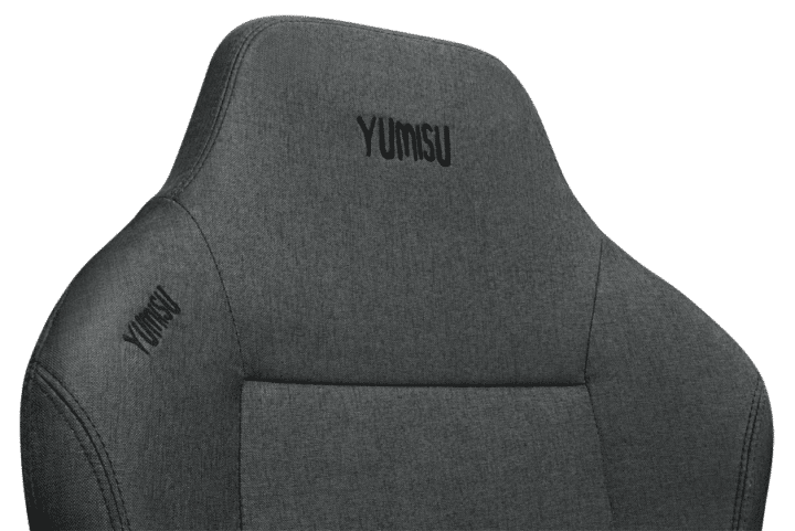 Fotel gamingowy YUMISU 2054 Magnetic Tkanina GRAY/BLACK - obrazek 12