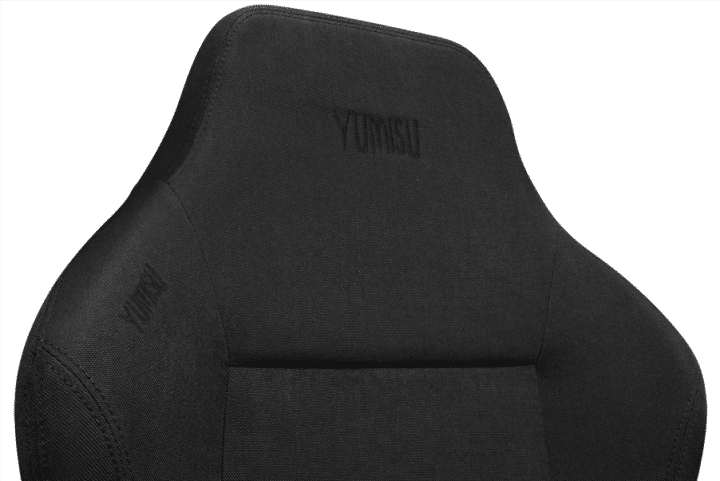Fotel gamingowy YUMISU 2054 Magnetic Tkanina BLACK/BLACK - obrazek 12