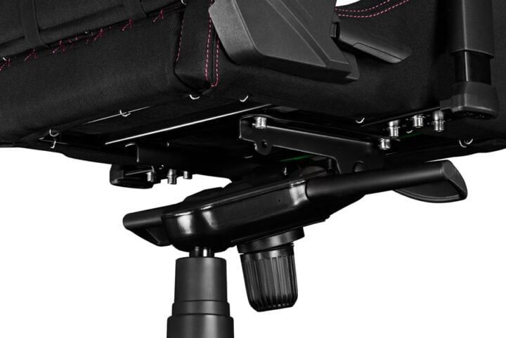 Fotel gamingowy YUMISU 2050 Magnetic Tkanina BLACK/PINK - obrazek 20