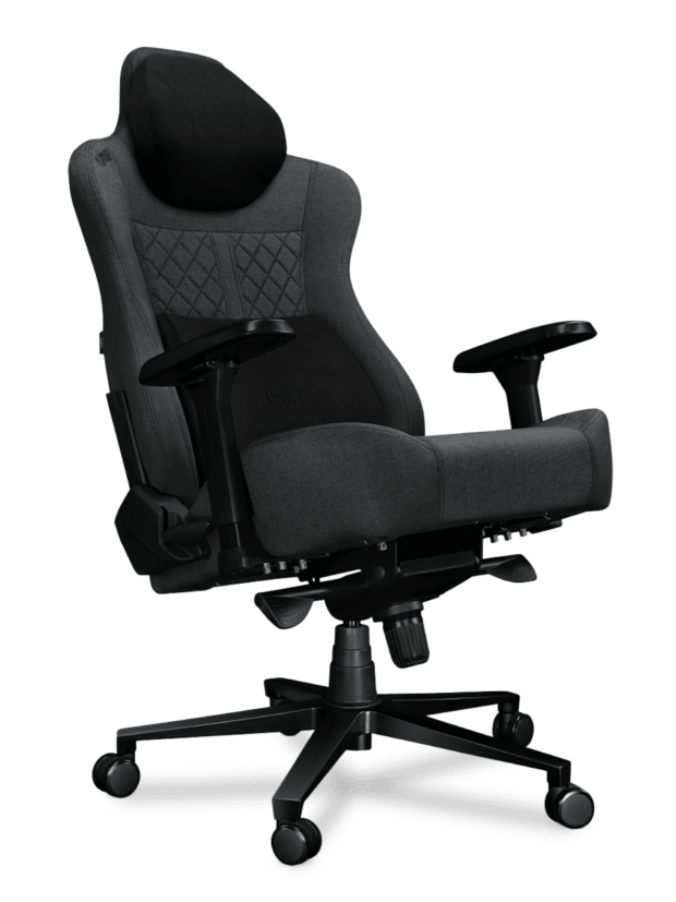 Fotel gamingowy YUMISU 2052 Magnetic Tkanina GRAY/BLACK