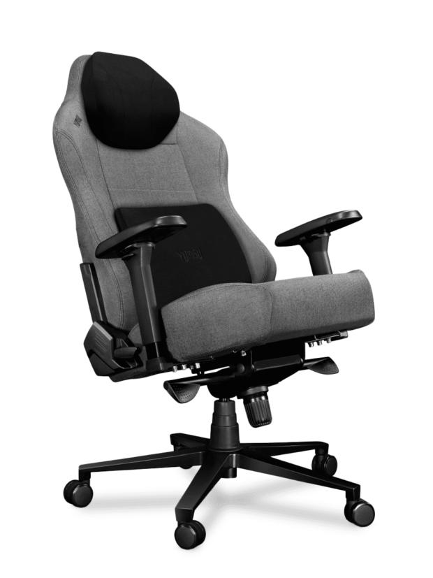 Fotel gamingowy YUMISU 2054 Magnetic Tkanina CLOUD/BLACK