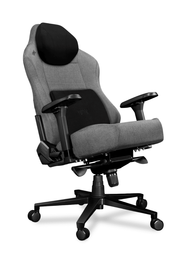 Fotel gamingowy YUMISU 2054 Magnetic Tkanina CLOUD/BLACK - obrazek 2