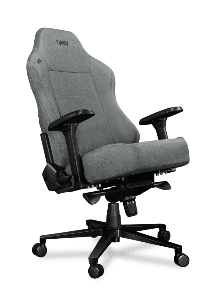 Fotel gamingowy YUMISU 2054 Magnetic Tkanina CLOUD/BLACK - obrazek 6