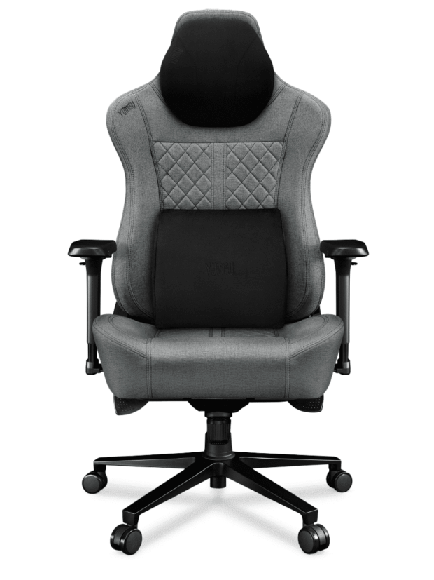 Fotel gamingowy YUMISU 2052 Magnetic Tkanina CLOUD/BLACK