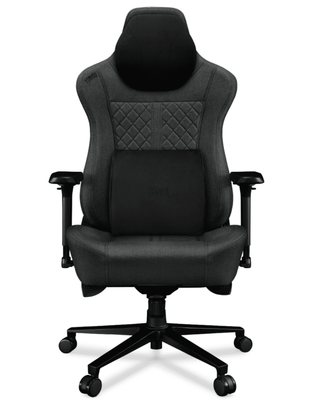 Fotel gamingowy YUMISU 2052 Magnetic Tkanina GRAY/BLACK