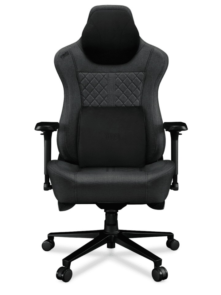 Fotel gamingowy YUMISU 2052 Magnetic Tkanina GRAY/BLACK