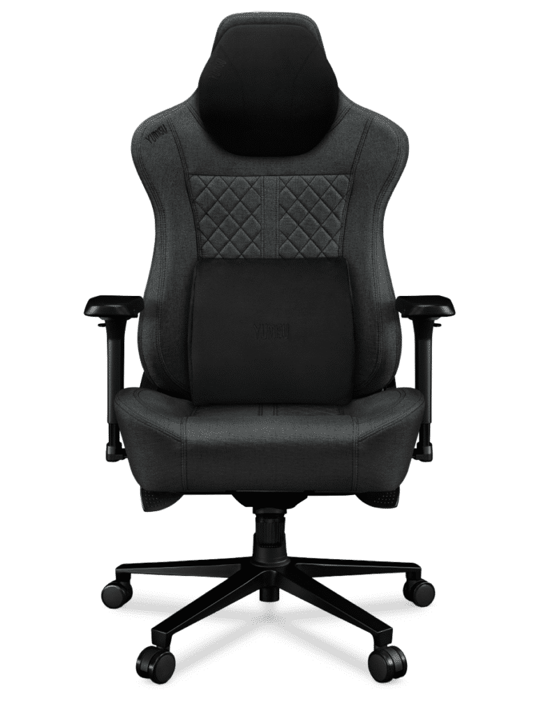 Fotel gamingowy YUMISU 2052 Magnetic Tkanina GRAY/BLACK