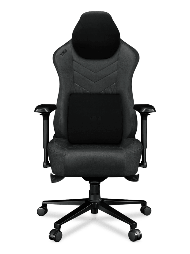 Fotel gamingowy YUMISU 2053 Magnetic Tkanina GRAY/BLACK