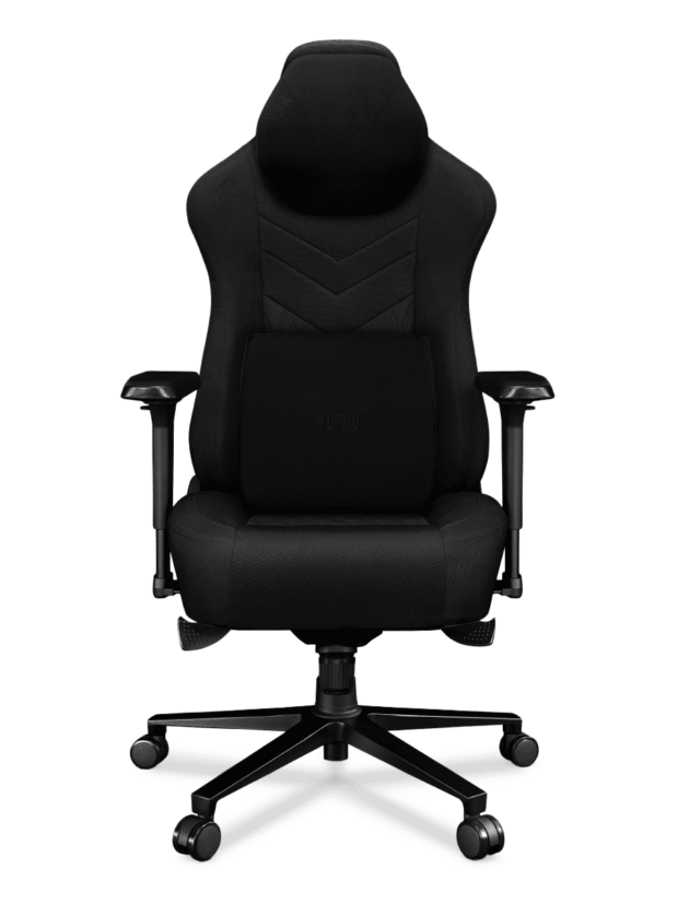 Fotel gamingowy YUMISU 2053 Magnetic Tkanina BLACK/BLACK