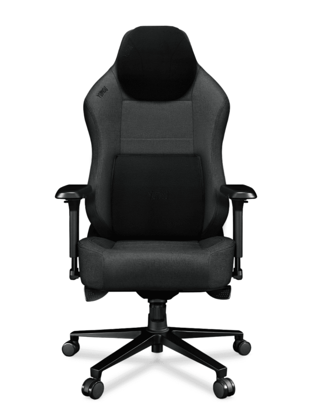 Fotel gamingowy YUMISU 2054 Magnetic Tkanina GRAY/BLACK