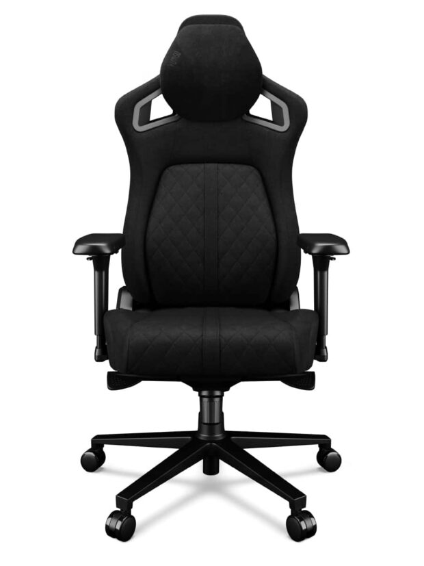 Fotel gamingowy YUMISU 2055 Magnetic Tkanina BLACK/BLACK