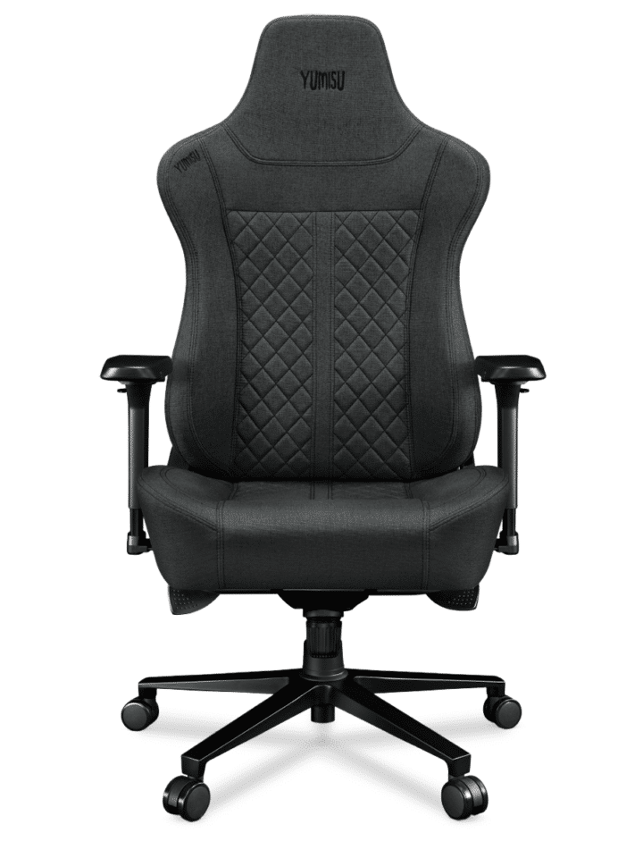 Fotel gamingowy YUMISU 2052 Magnetic Tkanina GRAY/BLACK - obrazek 7