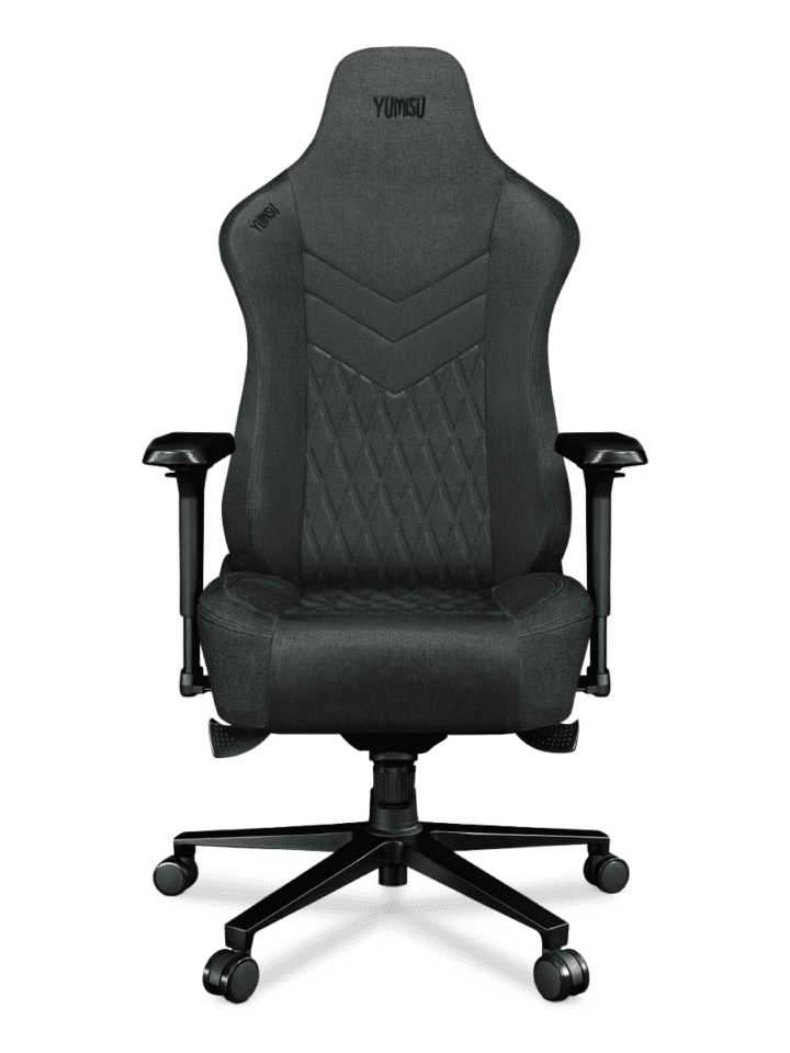 Fotel gamingowy YUMISU 2053 Magnetic Tkanina GRAY/BLACK - obrazek 5