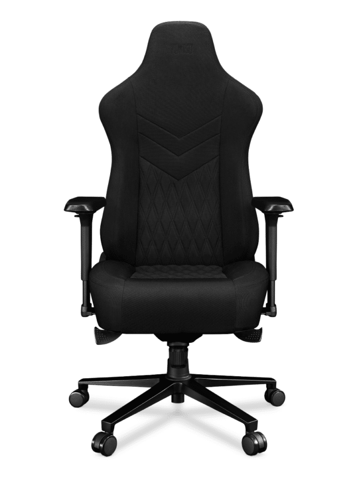 Fotel gamingowy YUMISU 2053 Magnetic Tkanina BLACK/BLACK - obrazek 5