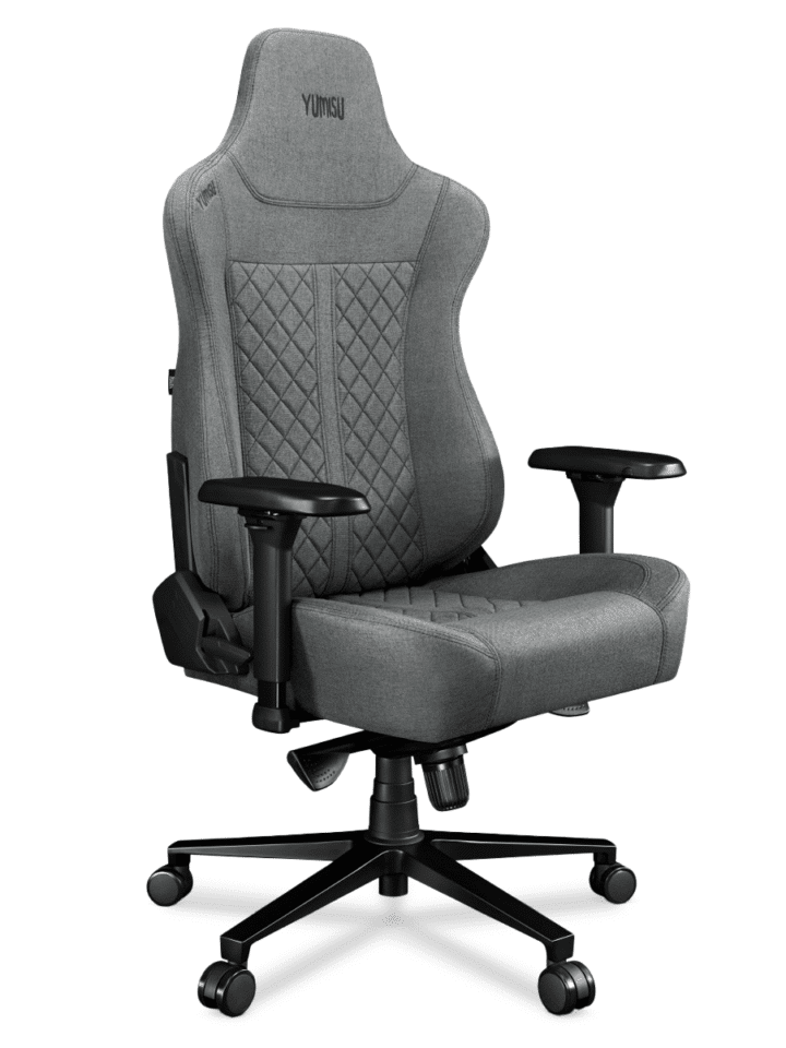 Fotel gamingowy YUMISU 2052 Magnetic Tkanina CLOUD/BLACK - obrazek 7