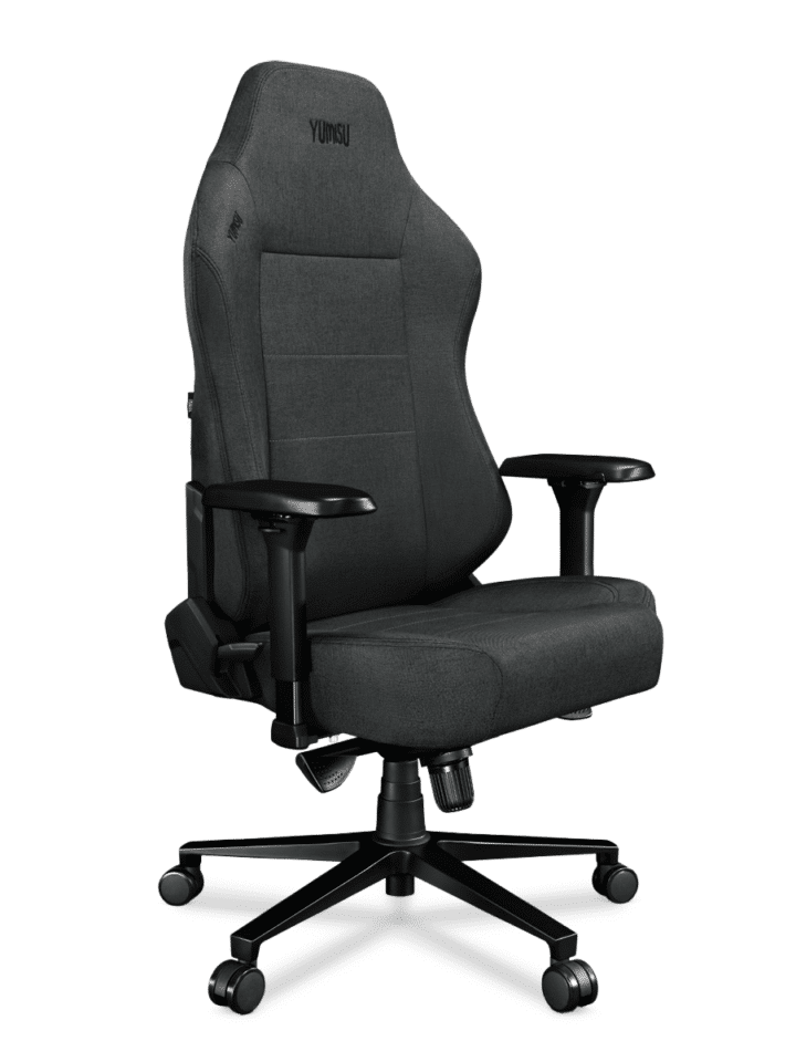 Fotel gamingowy YUMISU 2054 Magnetic Tkanina GRAY/BLACK - obrazek 7