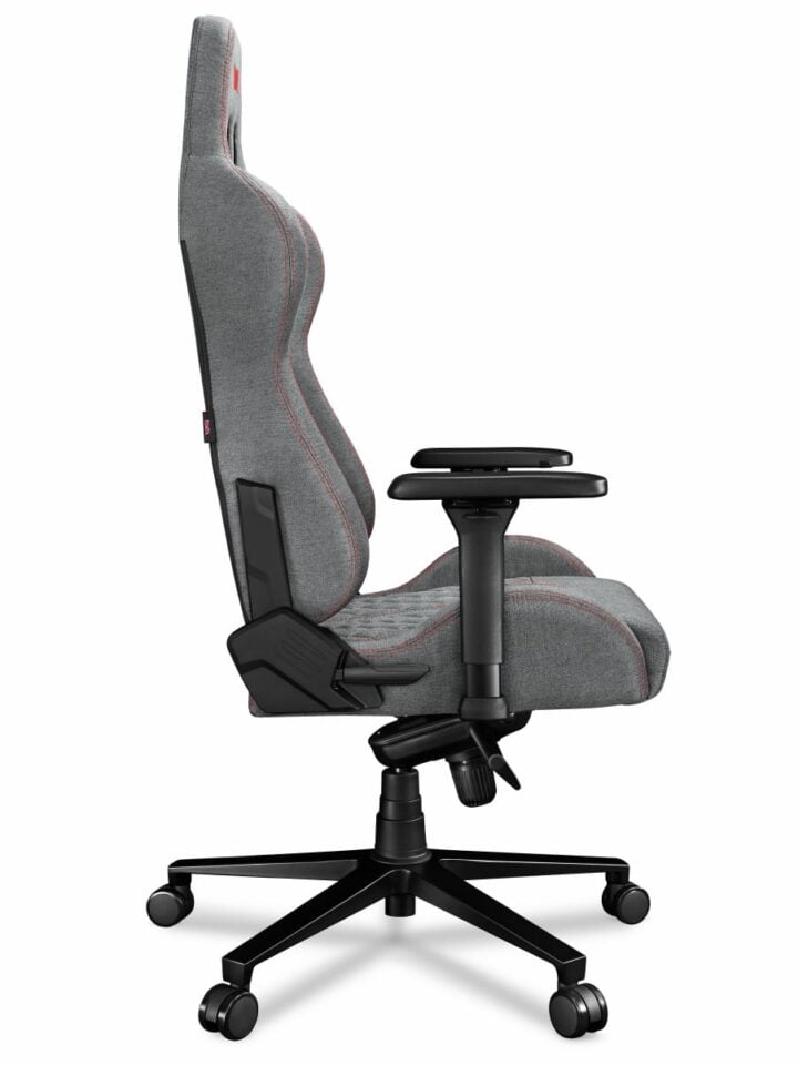 Fotel gamingowy YUMISU 2050 Magnetic Tkanina CLOUD/RED - obrazek 7