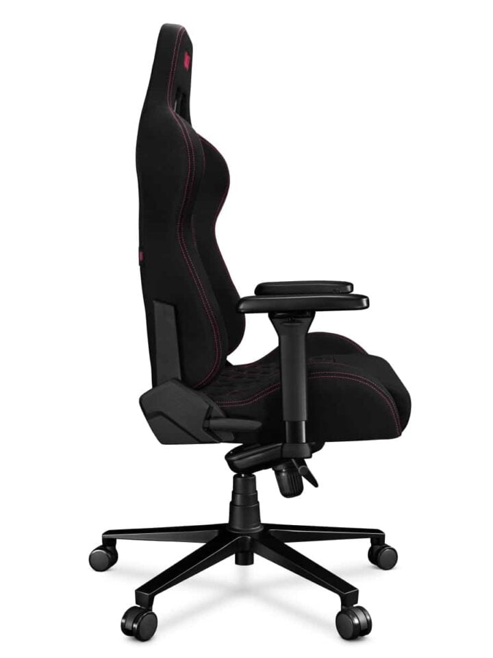 Fotel gamingowy YUMISU 2050 Magnetic Tkanina BLACK/PINK - obrazek 8
