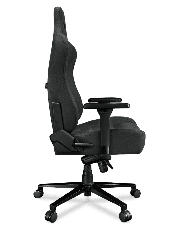 Fotel gamingowy YUMISU 2052 Magnetic Tkanina GRAY/BLACK - obrazek 9