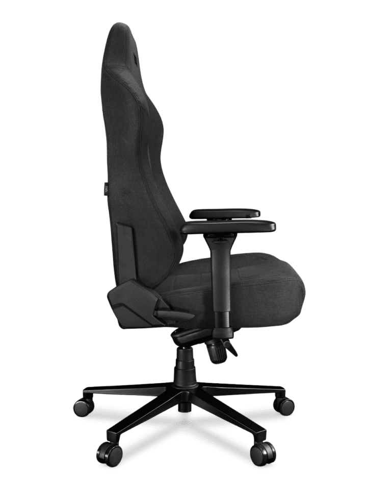Fotel gamingowy YUMISU 2054 Magnetic Tkanina GRAY/BLACK - obrazek 8