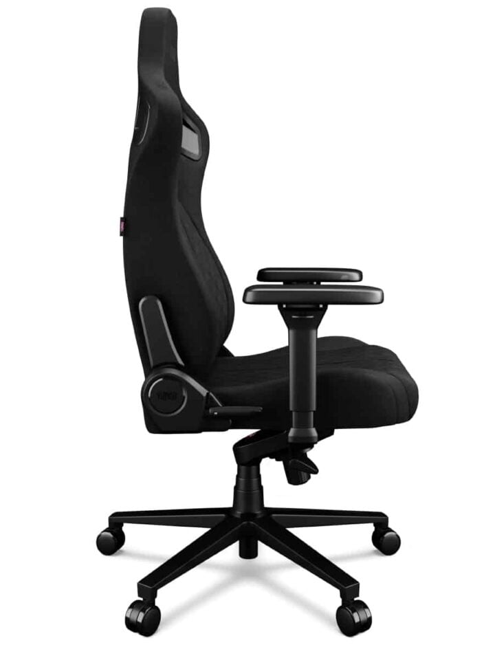 Fotel gamingowy YUMISU 2055 Magnetic Tkanina BLACK/BLACK - obrazek 7