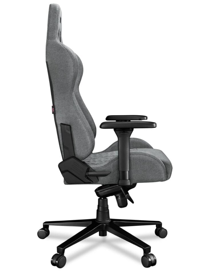 Fotel gamingowy YUMISU 2050 Magnetic Tkanina CLOUD/BLACK - obrazek 7