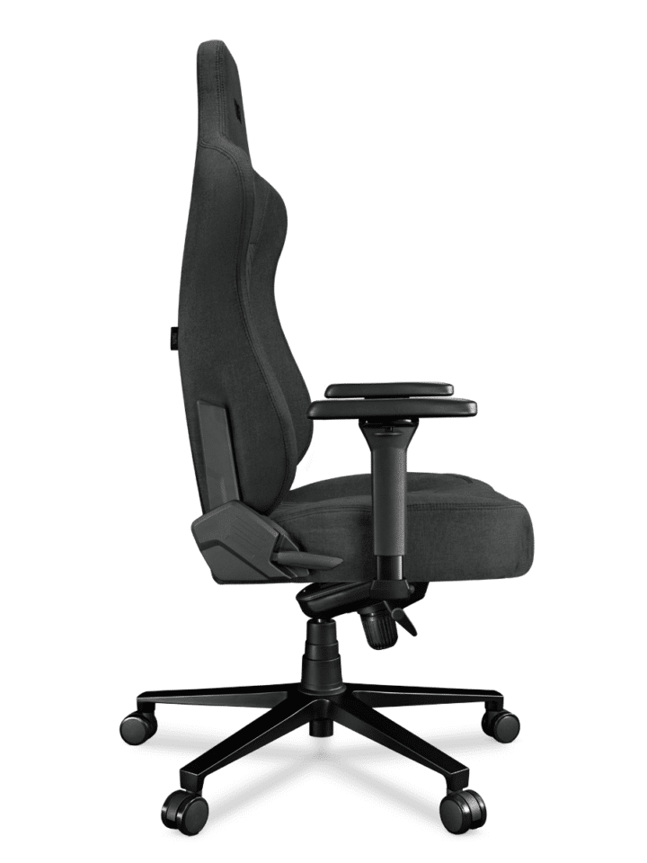 Fotel gamingowy YUMISU 2053 Magnetic Tkanina GRAY/BLACK - obrazek 8
