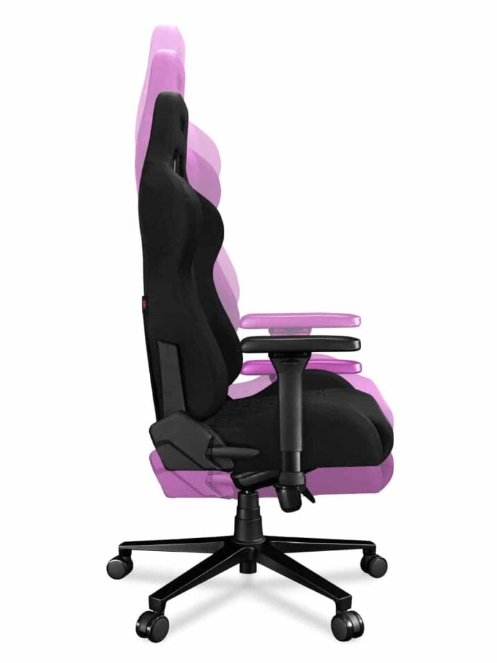 Fotel gamingowy YUMISU 2050 Magnetic Tkanina BLACK/BLACK - obrazek 11