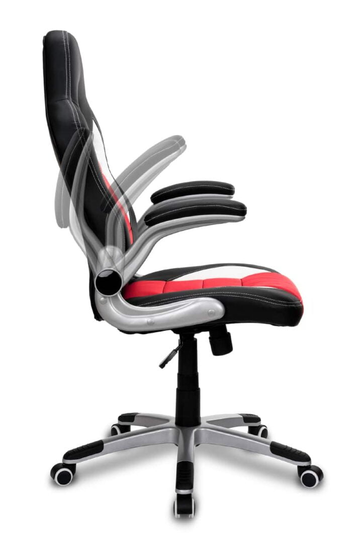 Fotel biurowy GTR 1.0 Czerwony - obrazek 7