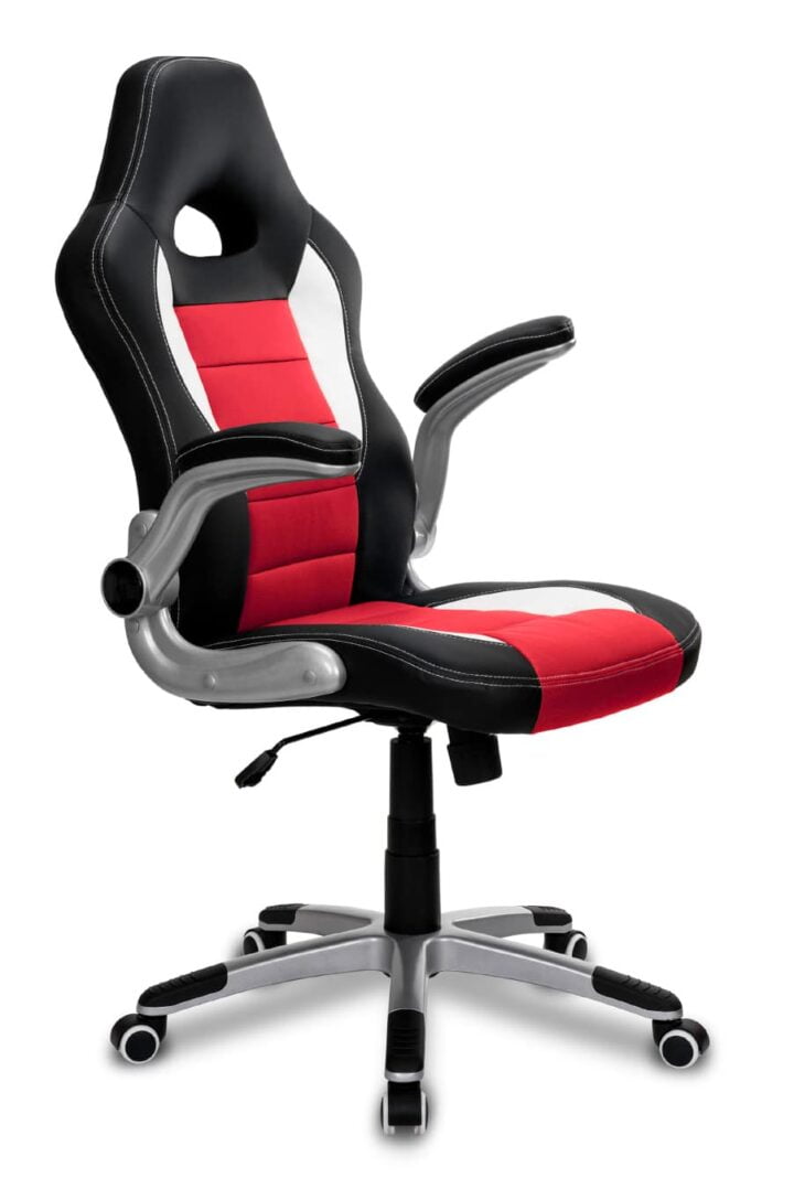 Fotel biurowy GTR 1.0 Czerwony - obrazek 3