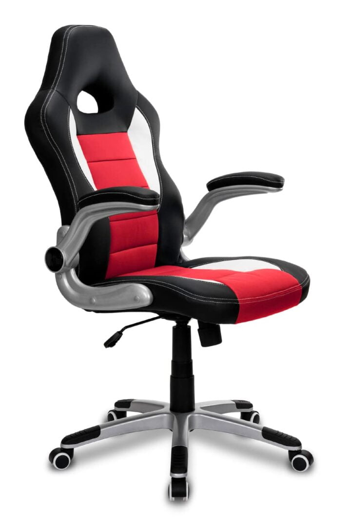 Fotel biurowy GTR 1.0 Czerwony - obrazek 2