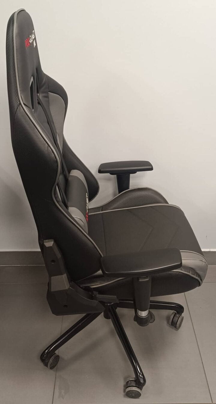 Fotel gamingowy MAVERIC Szary OT/2/EV/24 OUTLET - obrazek 7