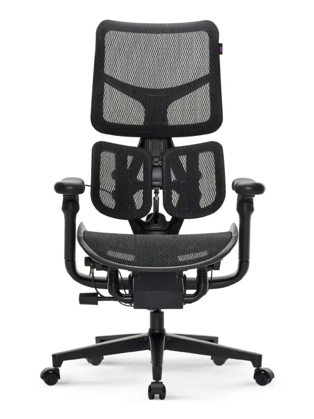 Fotel Ergonomiczny Biurowy YUMISU 1010 Tkanina BLACK